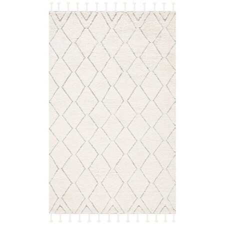 Safavieh 5 x 8 ft. Casablanca Bohemian Hand Woven Rectangle Rug, Ivory CSB455A-5